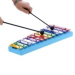 13 Bar Kid’s Glockenspiel Xylophone Educational Percussion Instrument Rhythm Toy