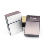 Cigarette Dispenser Storage Box Flip Cigarette Case 20 Loaded [Cigarette Case Only] – Random Color / Without Detachable Lighter