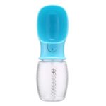Dog Water Bottle Pet Travel Water Bottle Cup Outdoor Feeder Drinking Bowl – Blue