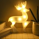 Reindeer LED Fairy Lamp Light Decorative Lamp for Wedding Party Christmas