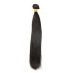 Women Fashion Natural Black Straight Hair Bundles Smooth Soft Hair Extentions – 26in