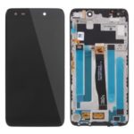 OEM LCD Screen and Digitizer Assembly + Frame Replacement for Alcatel Idol 5 / 6060 – Black