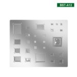BST-A12 3D Planting Tin Network Mesh IC Chip BGA Reballing Solder Template for iPhone XS/XS Max/XR