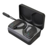 Z2 Stereo HiFi Sound TWS Bluetooth 5.0 Wireless Earhook Headphones with Charging Bin – Black