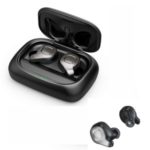 F8 TWS Bluetooth Earphone Waterproof Wireless Headset Headphone with Charging Bin for Sports Travel Business Occasion