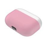 Detachable Silicone Airpods Protective Cover for Apple AirPods Pro – Pink/White