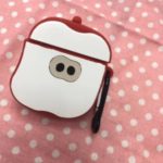 Shockproof Fruit-shaped Earphone Protective Silicone Case Cover for Apple AirPods with Wireless Charging Case (2019) / AirPods with Charging Case (2019) (2016) – Apple Shaped