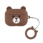 Brown Bear Shape Silicone Case for Apple AirPods Pro