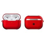 Matte Surface PC Case for AirPods Pro – Red