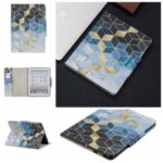 Pattern Printing Wide Clasp Stand Wallet Leather Tablet Case for Apple iPad 2/3/4 – Rhombus