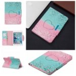 Pattern Printing Wide Clasp Stand Wallet Flip Leather Tablet Cover Shell for iPad Mini 1/2/3/4/(2019) 7.9 inch – Heart