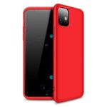GKK Detachable 3-Piece Matte Hard PC Case for iPhone 11 6.1 inch – Red