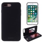 MERCURY GOOSPERY Auto-absorbed PC+TPU Casing for iPhone 8/7 Plus 5.5 inch – Black
