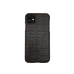 Business Series Crocodile Skin PU Leather Case for Apple iPhone 11 6.1 inch – Black