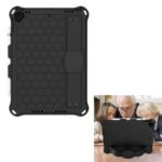 Honeycomb Texture PC + Silicone Tablet Combo Shell for iPad 10.2 (2019)/iPad Pro 10.5-inch (2017)/iPad Air 10.5 inch (2019) – Black