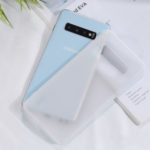 Color Matte Ultra-thin Soft TPU Cool Casing for Samsung Galaxy S10 – White