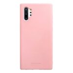 MOLAN CANO Series Rubberized TPU Phone Cover Casing for Samsung Galaxy Note 10 Plus / Note 10 Plus 5G – Pink