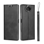 Stand Leather Card Holder Case for Sony Xperia 20 – Black