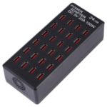 XLD-838 100W 24 USB Ports Power Adapter with Indicator Light AC 100-240V – EU Plug