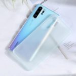 Color Matte Ultra-thin Cover Soft TPU Stylish Case for Huawei P30 Pro – White