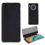 For Huawei Mate 30 View Window Smart Leather Flip Case Cover – Black