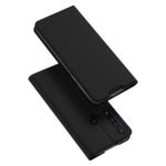 DUX DUCIS Skin Pro Series Leather Phone Cover Casing for Motorola One Macro / Moto G8 Play – Black