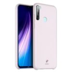DUX DUCIS Skin Lite Series PU Leather Coated PC Back Cell Phone Case for Xiaomi Redmi Note 8 – Pink