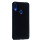 2.0mm Solid Color Glossy TPU Back Case for Xiaomi Redmi Note 7 / Note 7 Pro (India) / Note 7S – Black
