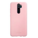 MOLAN CANO Rubberized Soft TPU Back Case for Xiaomi Redmi Note 8 Pro – Pink