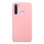 MOLAN CANO Rubberized Soft TPU Back Case for Xiaomi Redmi Note 8 – Pink