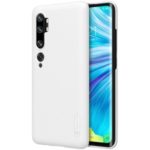 NILLKIN for Xiaomi Mi CC9 Pro/Note 10/Note 10 Pro Phone Cover Super Frosted Shield Hard PC Case – White