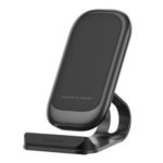 KUULAA Qi Wireless Fast Charger Pad Desktop Phone Holder Stand for iPhone Samsung Huawei Xiaomi Etc.[CE Certificated] – Black