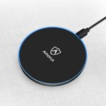 AMORUS 10W Wireless Charger Fast Charger Pad for iPhone Samsung Huawei Xiaomi Etc.[CE Certificated] – Black