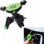 Universal Car Air Outlet Magnet Mobile Phone Holder Mount Rotatable Stand Bracket – Green