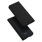 DUX DUCIS Skin Pro Series Leather Phone Shell with Stand Card Holder Cover for OPPO Reno2 – Black