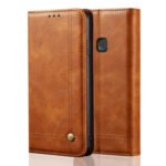 Retro Style Crazy Horse Wallet Leather Stand Case for vivo Y17 / Y12 – Brown