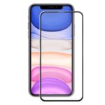 HAT PRINCE 0.2mm 9H 3D Curved Tempered Glass Full Screen Protector for iPhone 11 6.1 inch/XR – Black