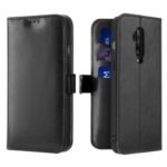 DUX DUCIS KADO Series Leather Wallet Protective Cell Phone Case for OnePlus 7T Pro – Black