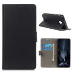 Wallet Stand Leather Phone Case for Nokia 2.3 – Black