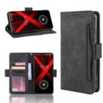 Wallet Leather Stand Phone Cover Case for UMIDIGI X – Black