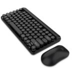 2.4G Wireless Multi-media Mechanical Touch Keyboard Mouse Set – Black
