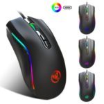 HXSJ A869RGB Programming RGB Luminous Game Mouse