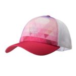 AONIJIE Sports Hat Sunscreen Visor Cap Casual Sunshade Baseball Cap – Red/White