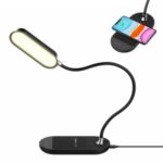 MOMAX Q.LED Flex Desk Lamp with Wireless Charging Function 10W – Black