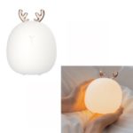 Antlers Rabbit Ears Decor Cute Rechargeable Soft Night Light Sleeping Lamp – Antlers