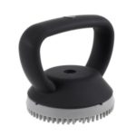 Silicone Cleaning Brush Nonstick Pan Cleaning Brush with Handle – Black/Grey