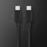 MOMAX 2m Charging Cable Double Type-C Interface Data Sync Charging Cord for Samsung Huawei Xiaomi Etc – Black