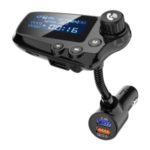 T91 Car Bluetooth Big Screen MP3 Player QC3.0 Fast Charging FM Transmitter