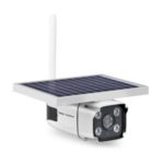 ESCAM HD 1080P 4G SIM Card Solar Panel Powered IP Camera – EU Plug