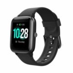 ID205 1.3-inch Color Full Touch Screen Waterproof Multi-function Bluetooth Smart Bracelet – Black